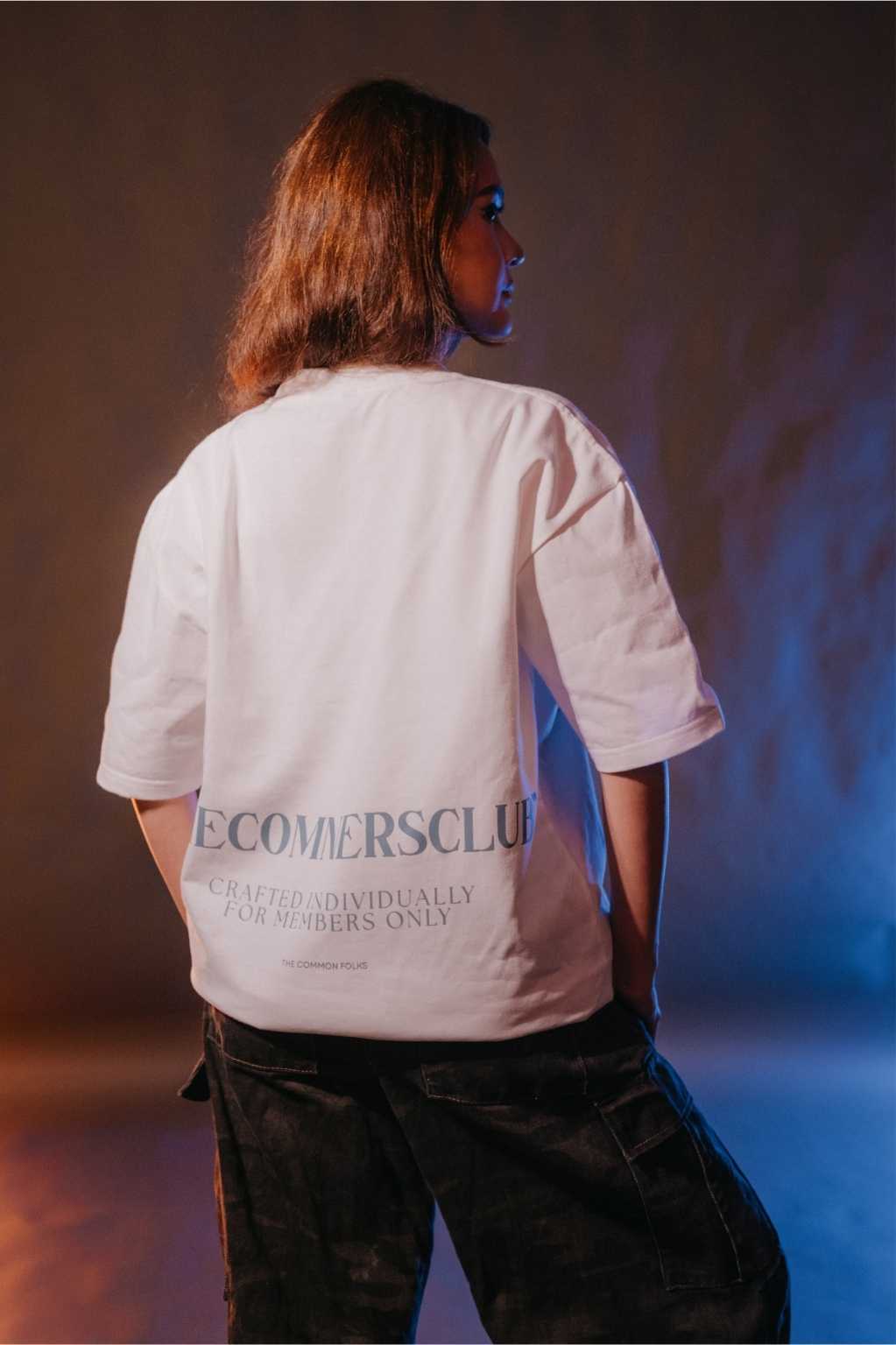 "TheComnersClub" Oversize Tee